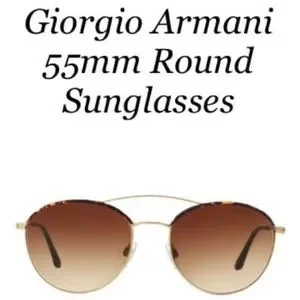 Giorgio Armani | Accessories | Giorgio Armani 55mm Aviator  display picture 3